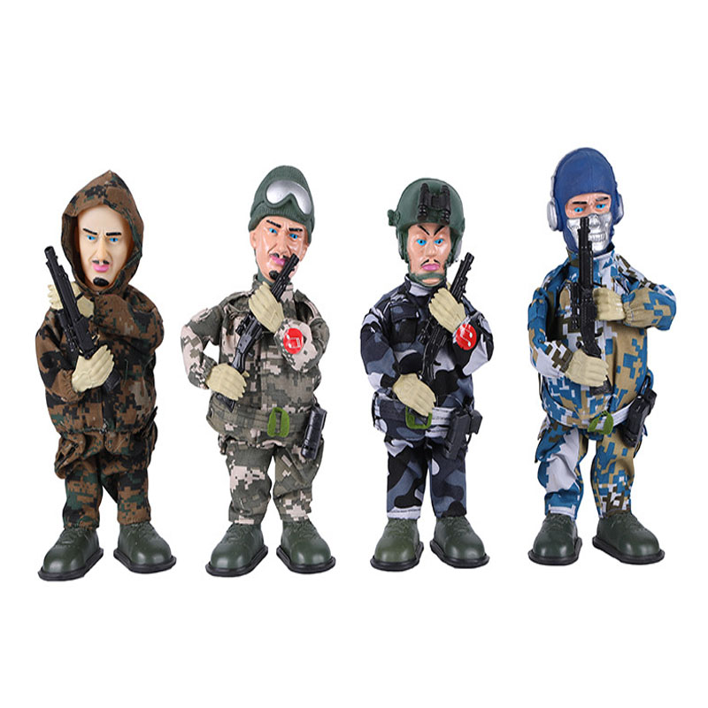 Mini militar coleccionable de 12 pulgadas