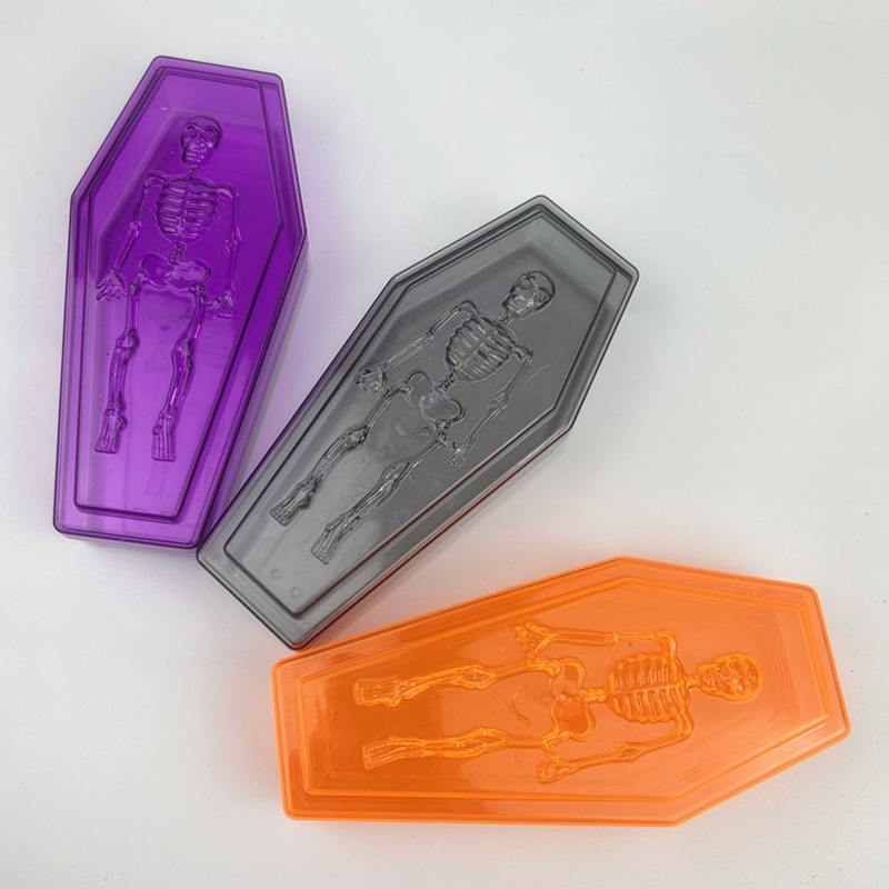Caja de dulces de esqueleto de Halloween 2025