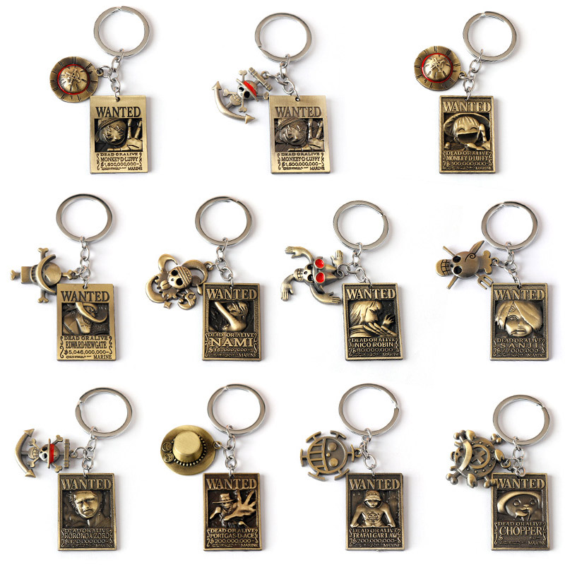 Llavero de aleación de anime.