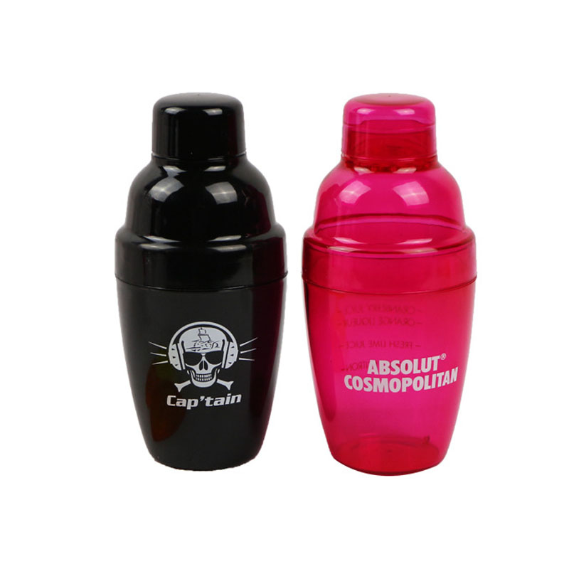 Shaker de plástico de promoción de la cerveza