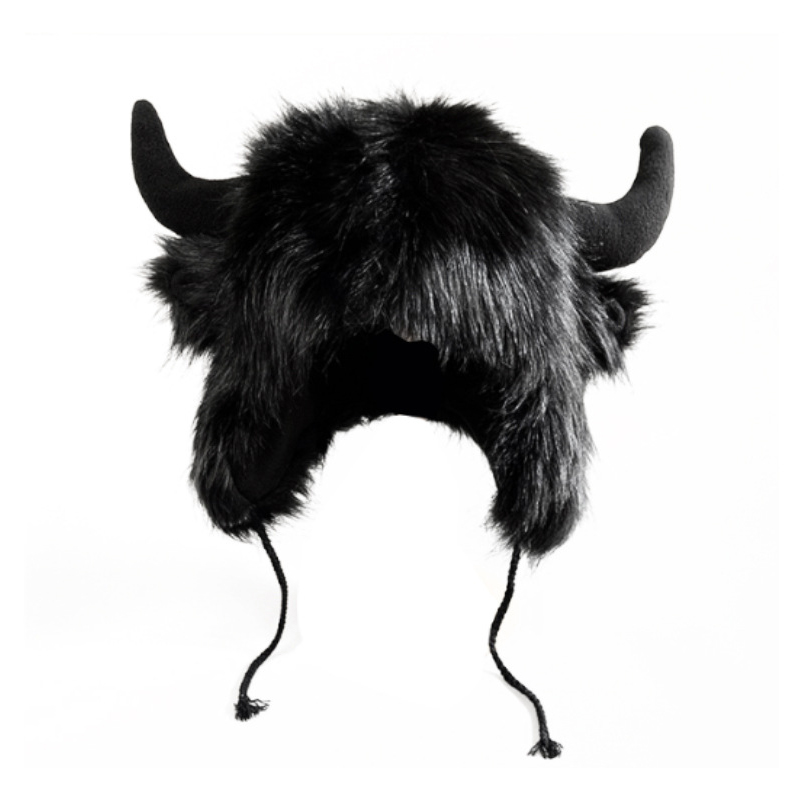 Big Black Bull Horn Pay Sombrilla