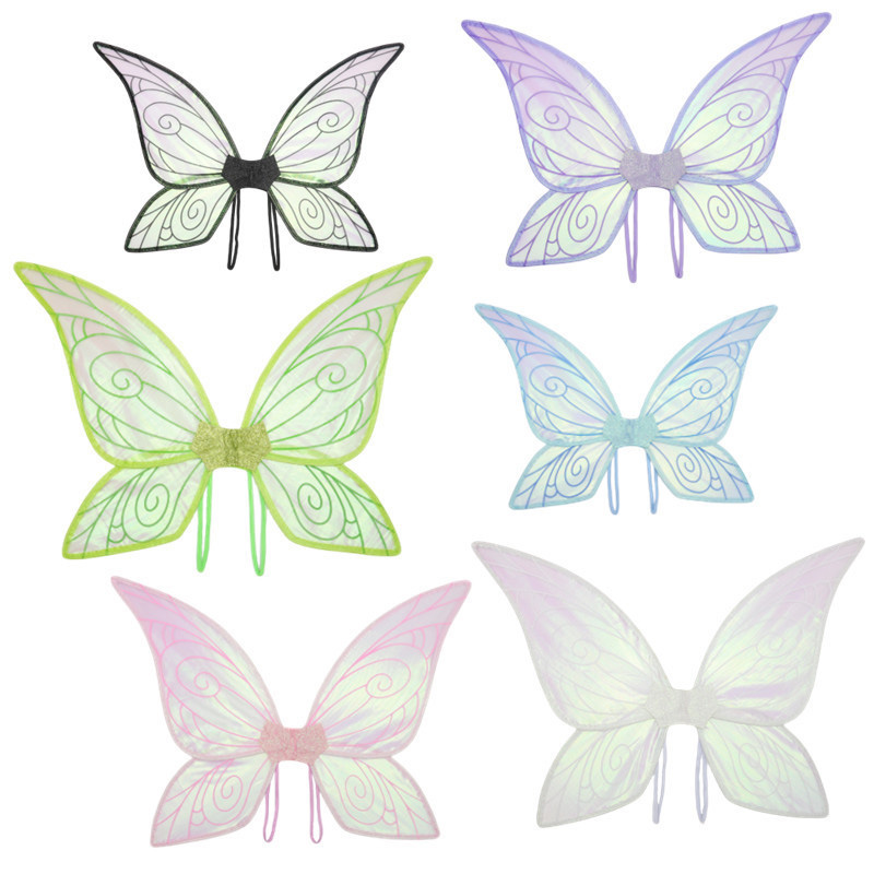 Accesorios de cosplay de hadas con alas de mariposa
