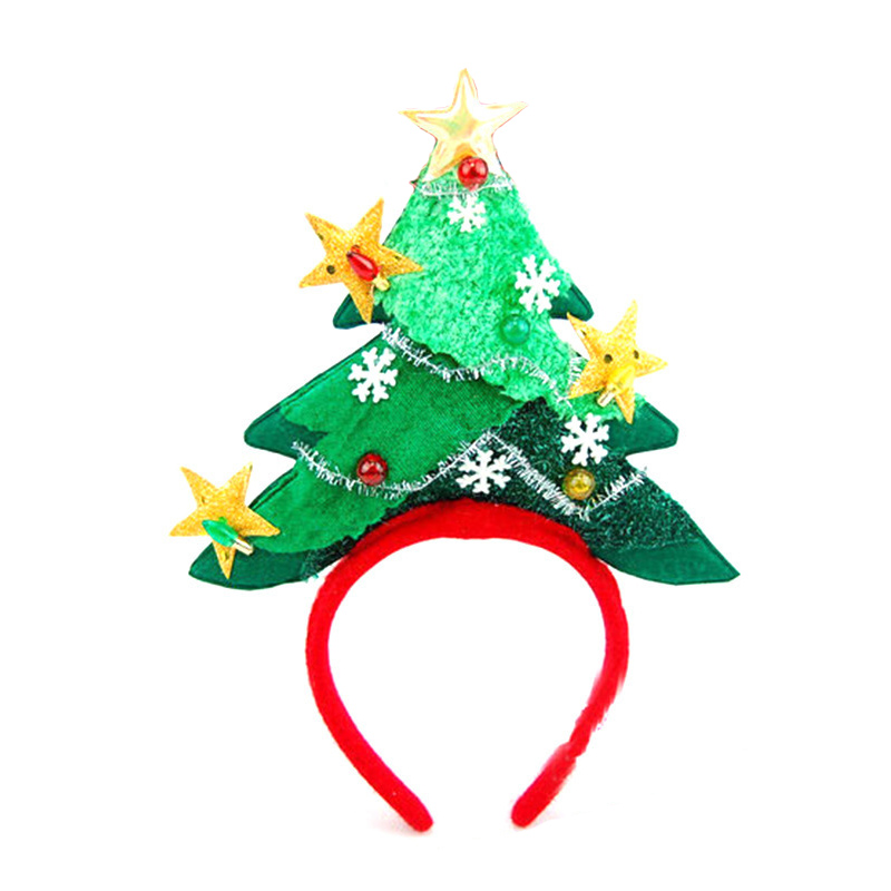 Trez de Navidad Diadema de año nuevo