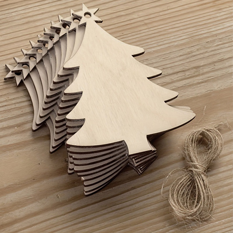 Adornos de forma del árbol de Navidad