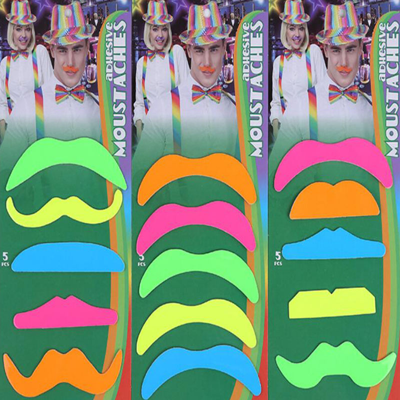 Colorido bigote del manillar