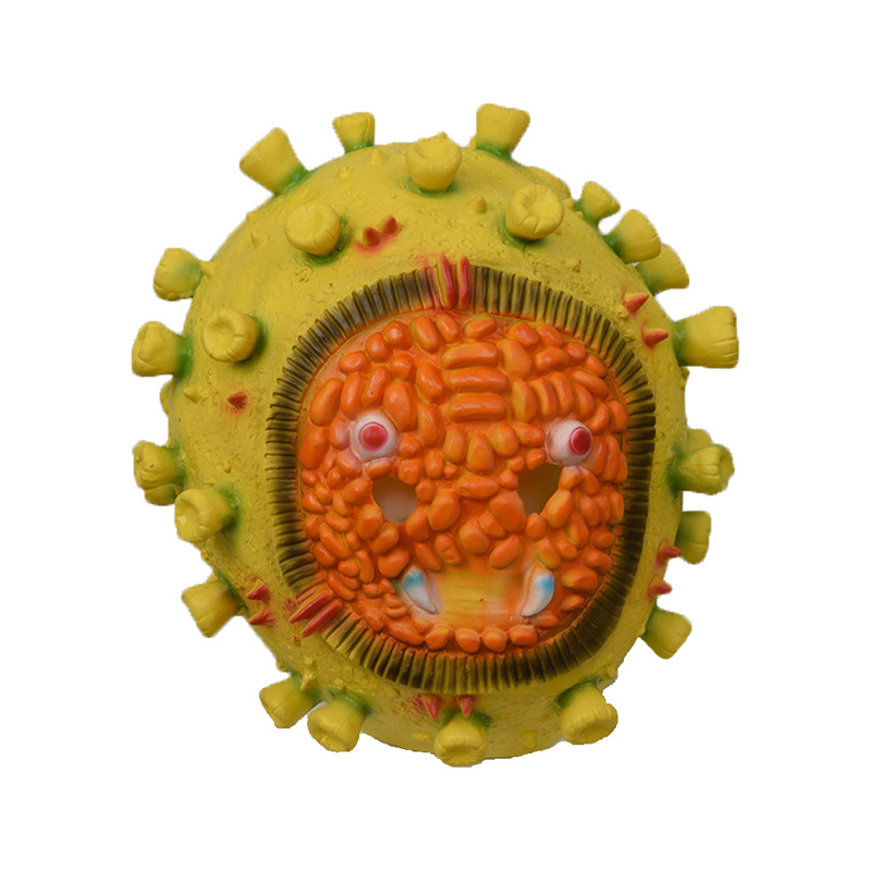 Máscara de la cabeza del coronavirus