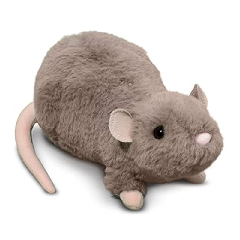 Ratón gris peluche juguete animal relleno muñeca realista pequeña rata regalos