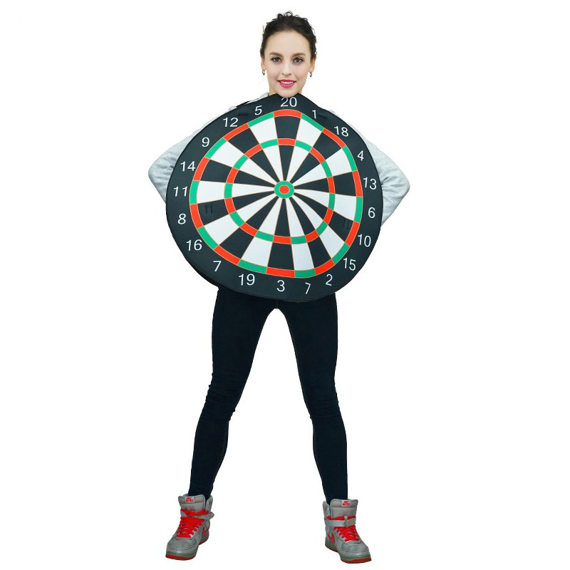 Disfraz de fiesta de tablero de doble cara