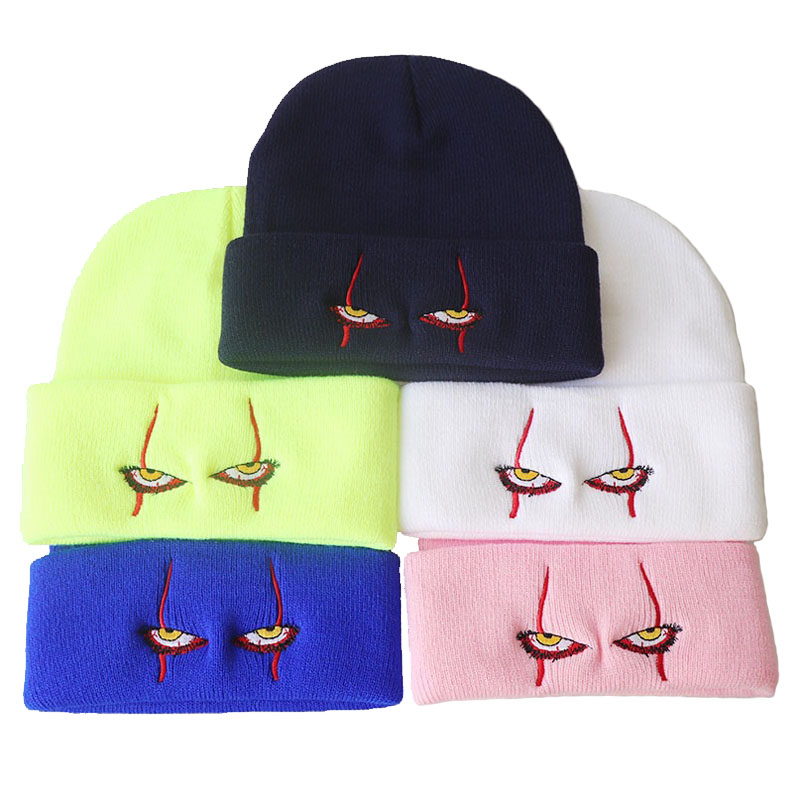 Sombrero de invierno de lana de bordado