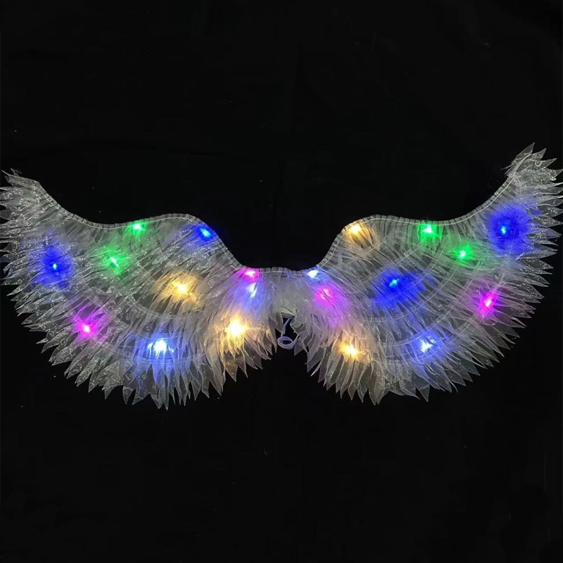 Fairas Chicas brillantes alas de ángel led