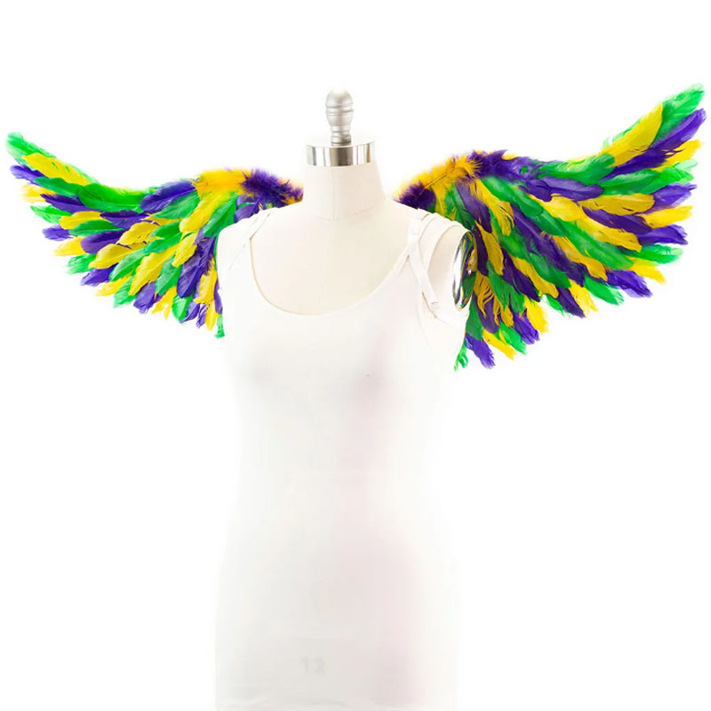 Ala de ángel de plumas