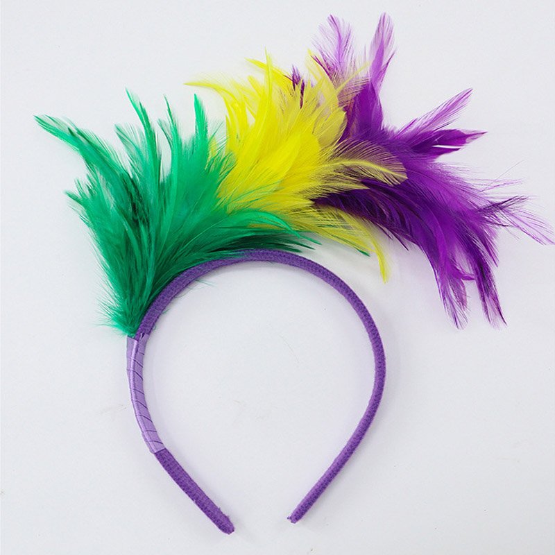 Accesorios para el cabello de plumas