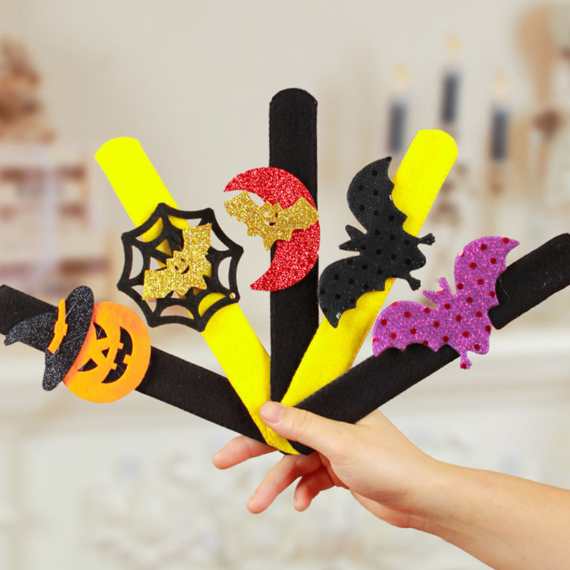 Divertidas pulseras de bofetada de Halloween