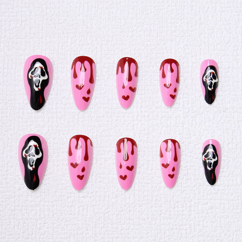 Uñas falsas de Halloween artificial