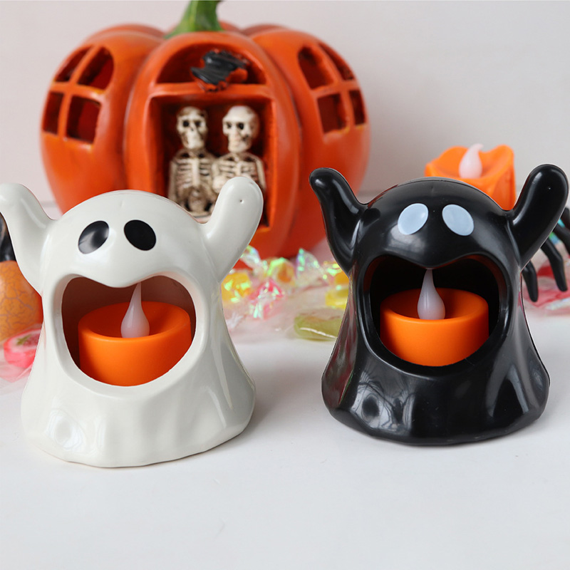 Halloween Ghost Plastic Talight Candeler