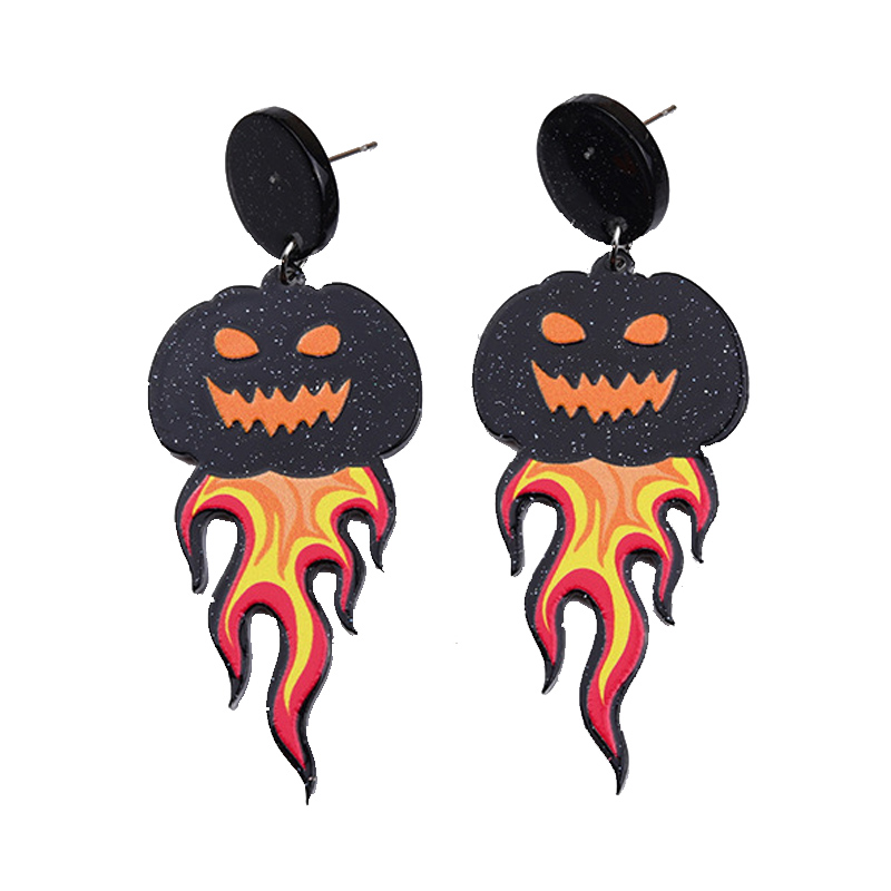 Pendientes de fantasma acrílico de fiesta de Halloween