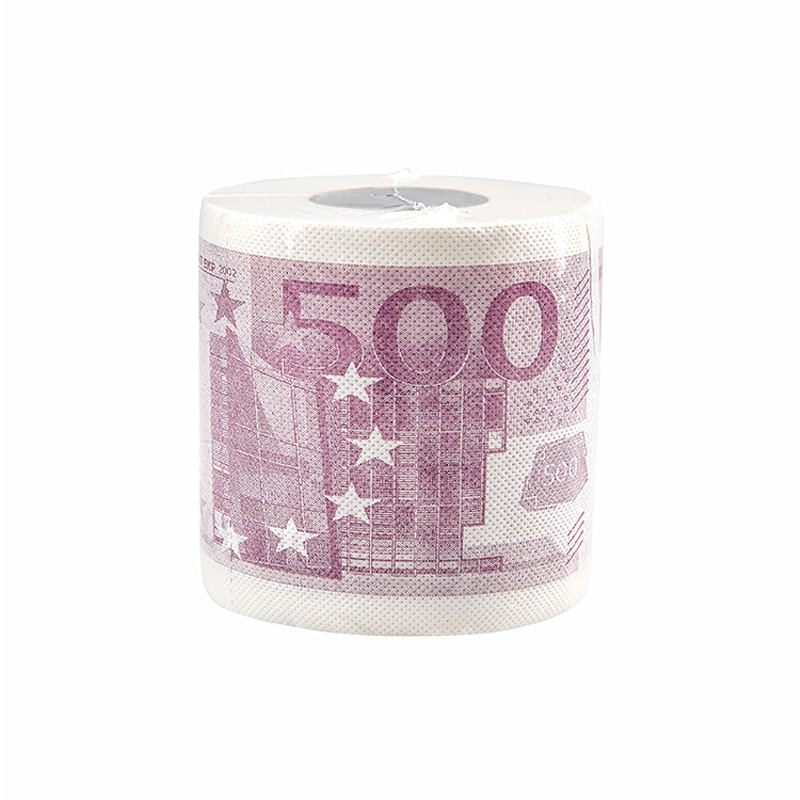 Venta caliente Impreso Rollo de papel higiénico