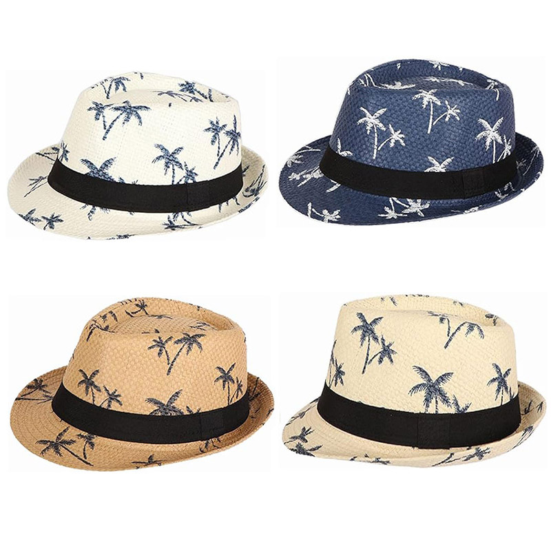 Sombreros de hombres de la playa de jazz