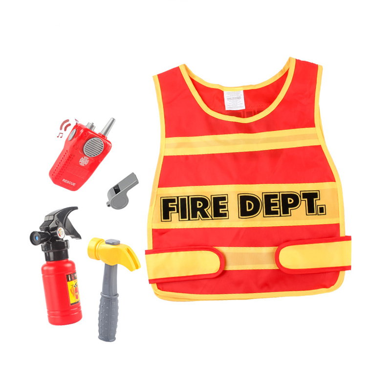 Juegos de fiesta de bomberos de bomberos de chaleco para niños