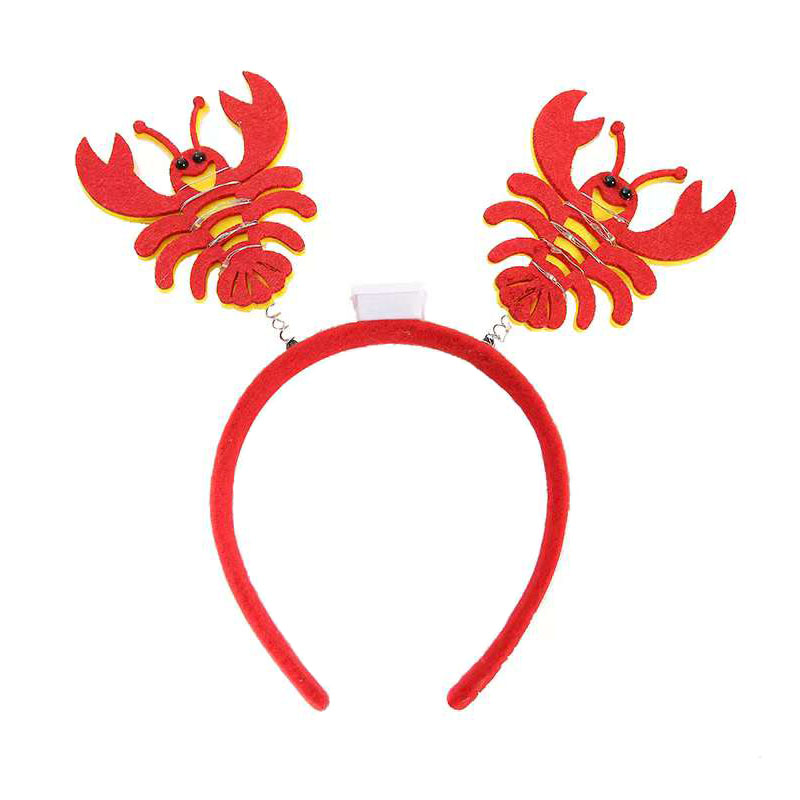 Tocado y gafas de cangrejo de río