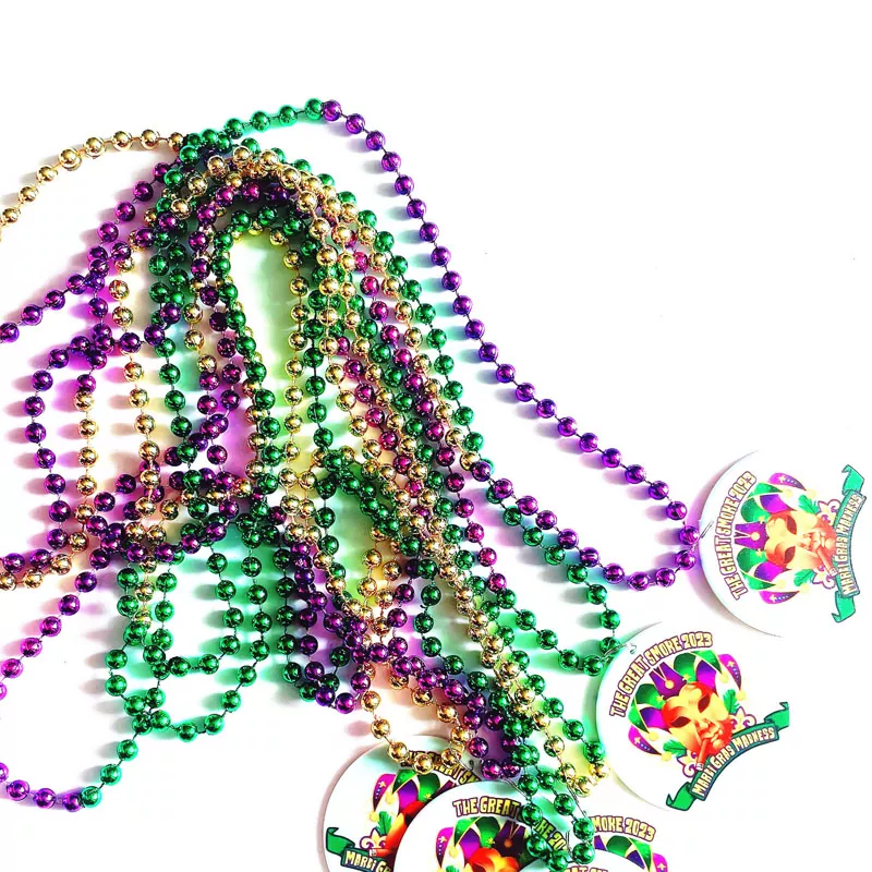 Collares Mardi Gras para fiesta de carnaval