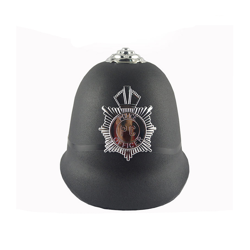 Hombo de casco de la policía de Bobby British Bobby de los hombres.
