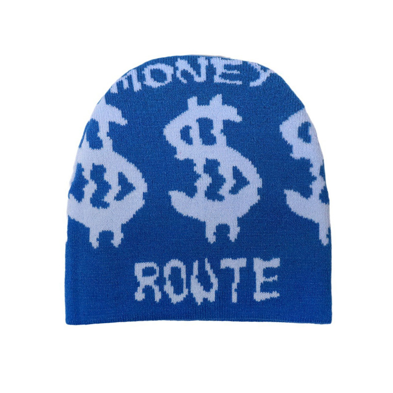 Nuevo patrón de dólar Jacquard Winter Sombrero