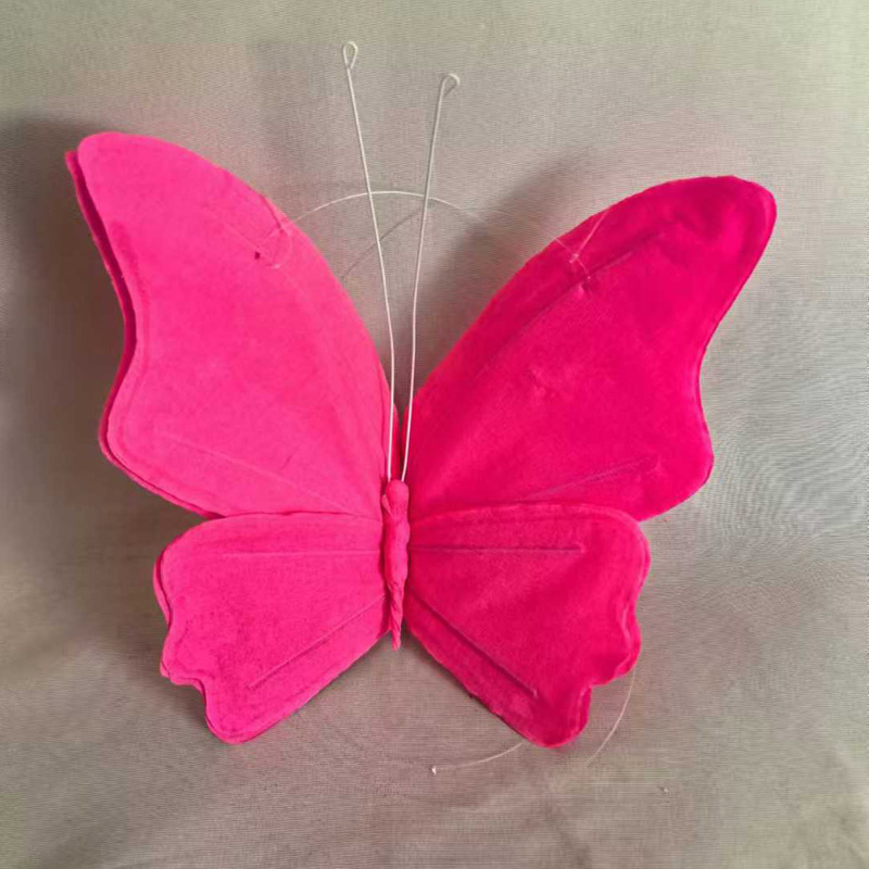 Material de papel mariposa artificial