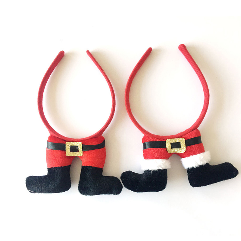 Party Bands Snowman Elfas Diadema de las piernas