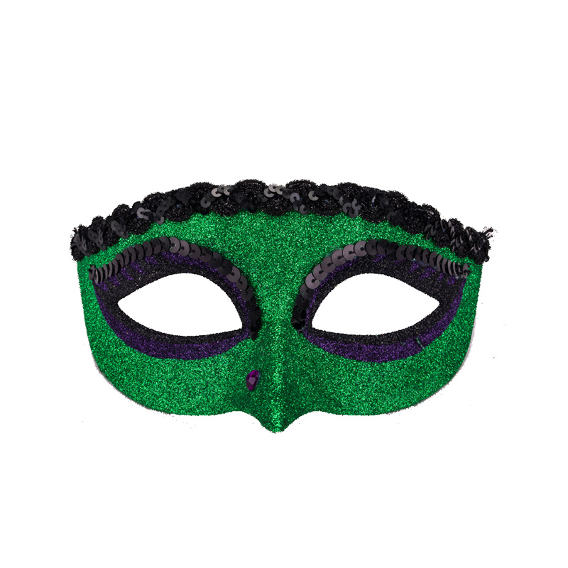 Máscara facial de encaje de fiesta