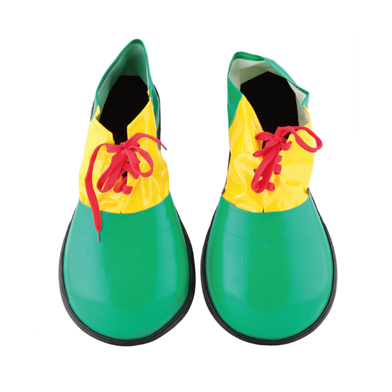 PU cuero zapatos de payaso grandes de cuero