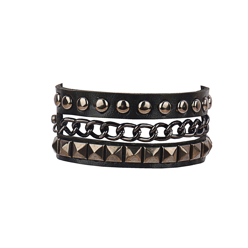 Brazalete de cuero PU