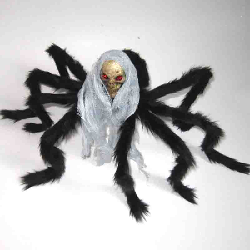 Juguetes de araña de peluche esqueleto para Halloween