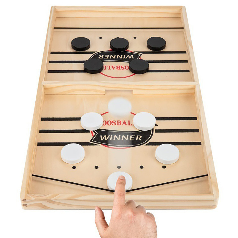 Juguetes de juego de mesa de Sling Puck para niños