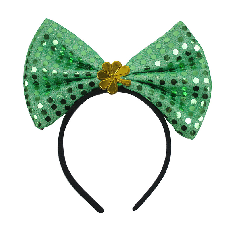 Diadema de lazo del día de San Patricio