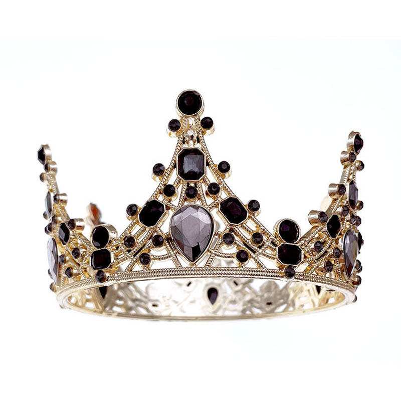 Tiaras de diamantes de imitación para mujer para Halloween