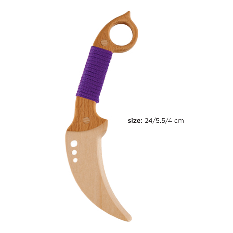 Espadas para niños de madera